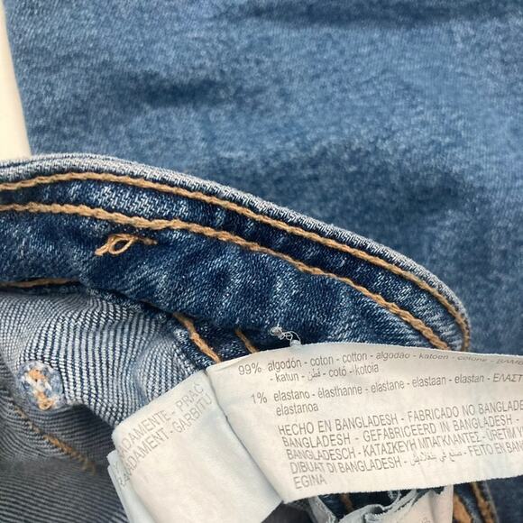 Zara Patch-Pocket Wide Leg Jeans - 7 - Picture 5 of 7